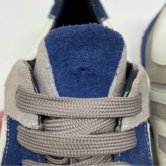 Mens Suede & Leather Sneakers Greca Design - Picture 14 of 16